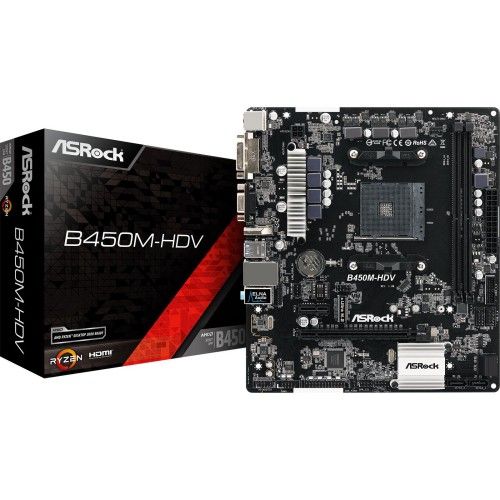 Asrock B450M-HDV