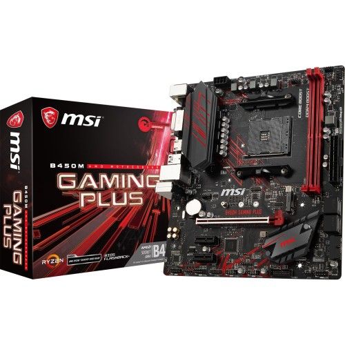 MSI B450M GAMING PLUS