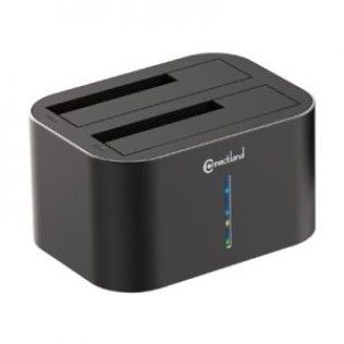 Station d'accueil USB v3.0 pour disques durs GDPD07T-BK Gris Connectland