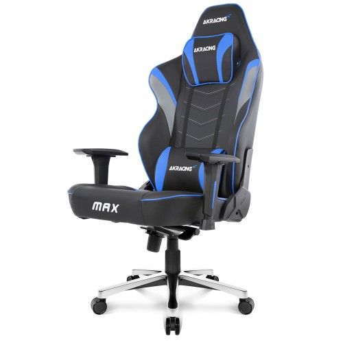 AkRacing Master Max (noir/bleu) - AK-MAX-BL