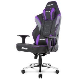 AkRacing Master Max (noir/violet) - AK-MAX-IN