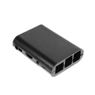 Boitier pour Raspberry Pi B/2/3B/3B+(Noir)