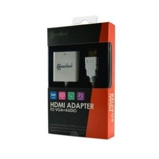 Connectland Adaptateur HDMI vers VGA + Audio