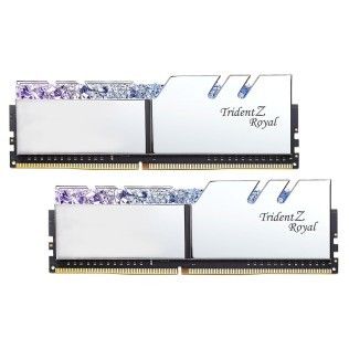 G.Skill Trident Z Royal 32 Go (2x16Go) DDR4 3200 MHz CL16 - Argent