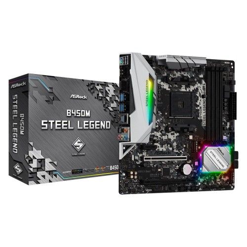 Asrock B450M Steel Legend