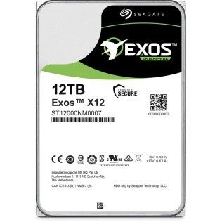 Seagate Exos X12 HDD 12 To (ST12000NM0007)