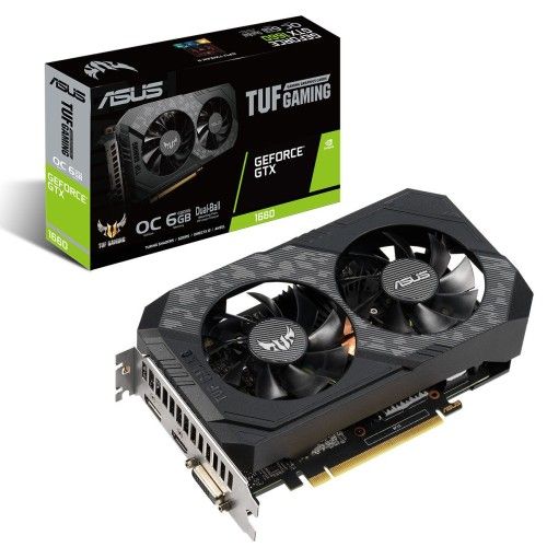 Asus GeForce GTX 1660 TUF-GTX1660-O6G