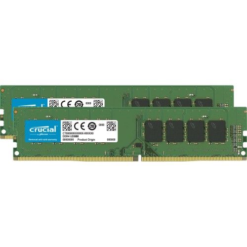 Crucial DDR4 16 Go (2x8Go) 3200 MHz CL22 SR X8