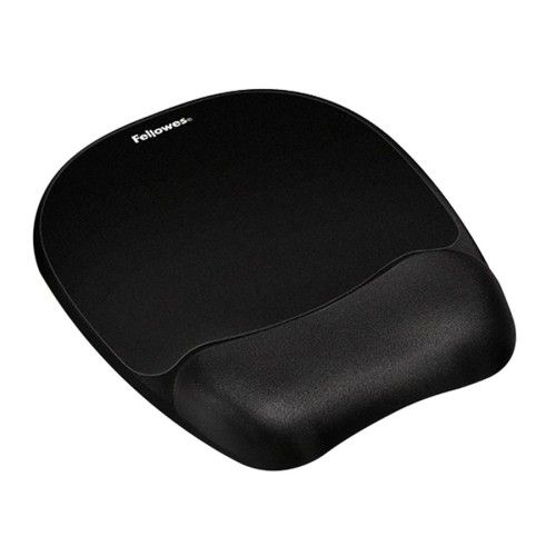 Fellowes Tapis de souris - Repose-poignets Gel Noir