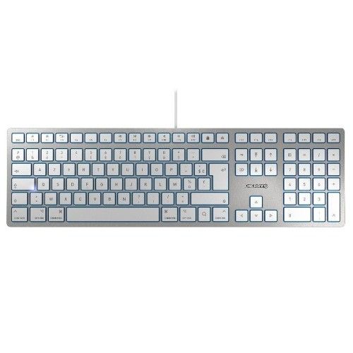 Cherry KC 6000 Slim for Mac (argent)