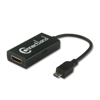 Connectland Adaptateur MICRO USB MHL 3.0 vers HDMI