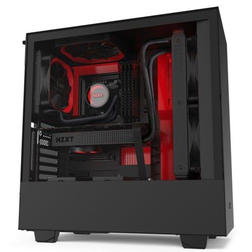 NZXT H510i Noir/Rouge