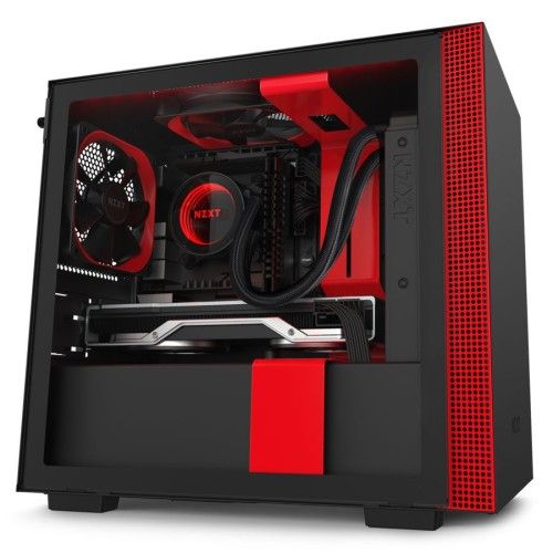 NZXT H210i Noir/Rouge