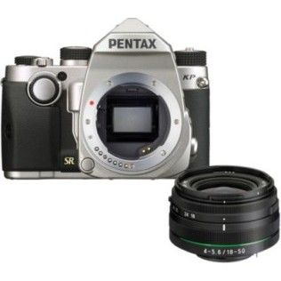 Appareil photo Reflex Pentax KP Silver + 18-50mm