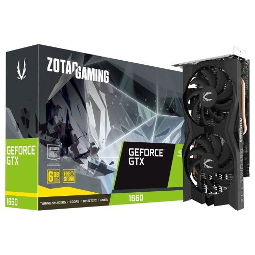 Zotac GeForce GTX 1660 Twin Fan - ZT-T16600K-10M