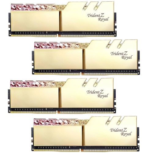 G.Skill Trident Z Royal 128 Go (4x32Go) DDR4 2666 MHz CL18 - Or