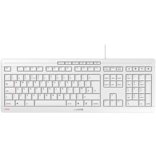 Cherry Stream Keyboard (gris) - QWERTY, US