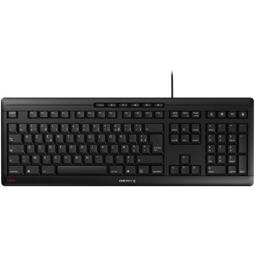 Cherry Stream Keyboard (noir) - AZERTY, Français