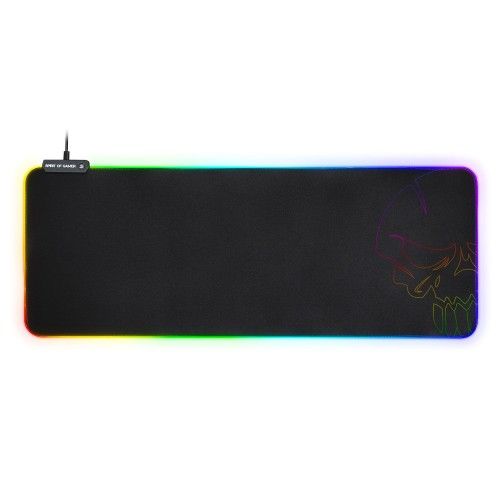 Spirit Of Gamer Skull RGB Gaming Mouse Pad XXL