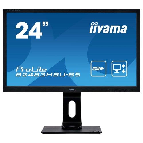 Iiyama 24" LED - ProLite B2483HSU-B5