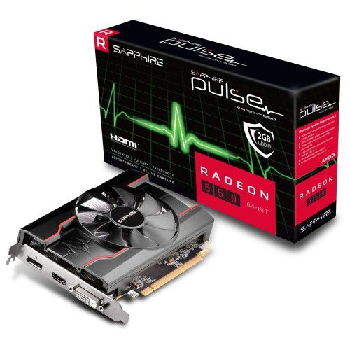 Sapphire PULSE Radeon RX 550 2G D5 64bit Lite