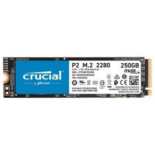 Crucial P2 M.2 PCIe NVMe 250 Go