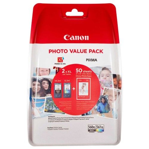 Canon PG-560XL/CL-561XL Photo Value Pack