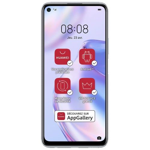 Huawei P40 Lite 5G Argent (6 Go / 128 Go)