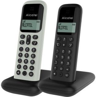 Alcatel D285 Duo Blanc et Noir