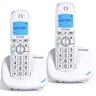 Alcatel XL585 Duo Blanc