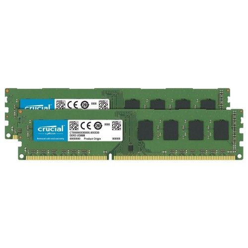 Crucial DDR4 64 Go (2x32Go) 2666 MHz CL19 DR X8