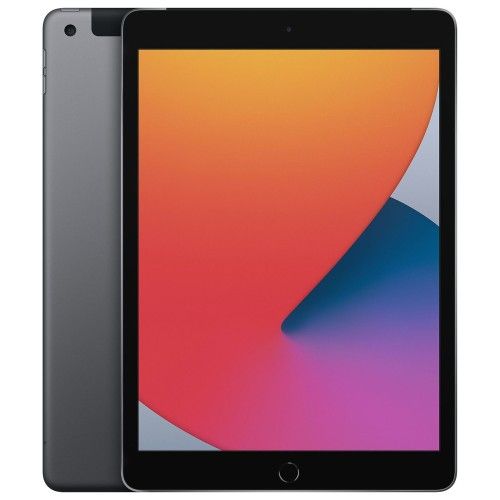 Apple iPad (Gen 8) Wi-Fi + Cellular 128 Go Gris Sidéral