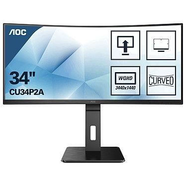 AOC 34" LED - CU34P2A