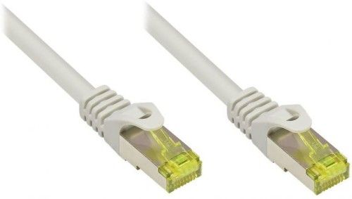 Cable Réseau RJ45 Cat 7 S-FTP 0.5m (Gris)