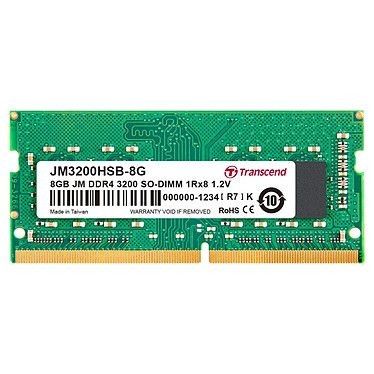 Transcend Notebook JetRam SO-DIMM 8 Go DDR4 3200 MHz CL22 1Rx8