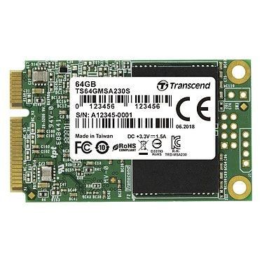 Transcend SSD 230S 64 Go (TS64GMSA230S)