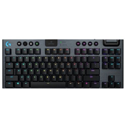 Logitech G915 Tenkeyless Lightspeed Carbone (Clicky Version)