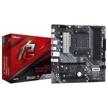 Asrock A520M Phantom Gaming 4