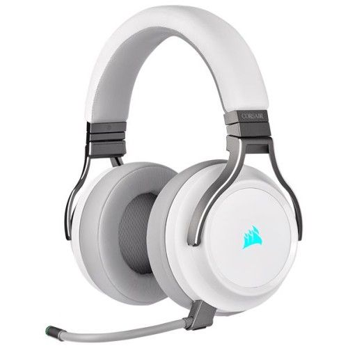 Corsair Virtuoso WIRELESS Hi-Fi 7.1 RGB — White Blanc - CA-9011186-EU/RF