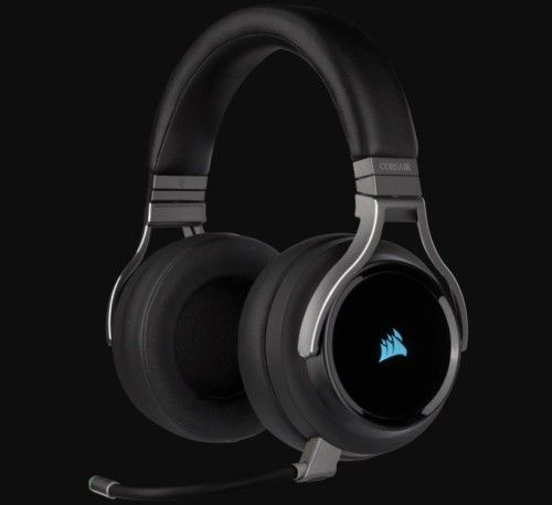 Corsair VIRTUOSO RGB Wireless Casque gaming haute-fidélité – Carbone