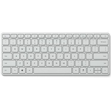 Microsoft Designer Compact Keyboard Blanc Glacier