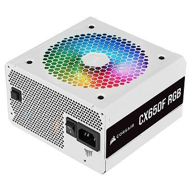 Corsair CX650F RGB  (Blanc)