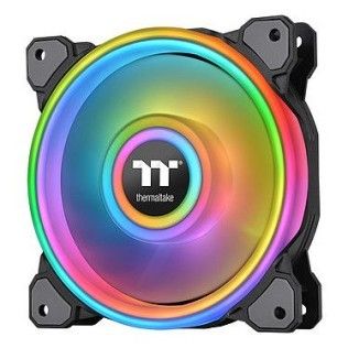 Thermaltake Riing Quad 14 RGB Radiator Fan TT Premium Edition Single Fan Noir