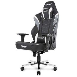 AkRacing Master MAX (noir/blanc) - AK-MAX-BK/WT