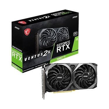 MSI GeForce RTX 3060 Ti VENTUS 2X 8G OCV1 LHR