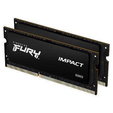 Kingston FURY Impact SO-DIMM 16 Go (2x8Go) DDR3 1600 MHz CL9