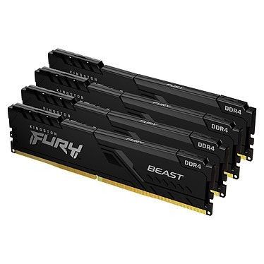 Kingston FURY Beast 64 Go (4x16Go) DDR4 3600 MHz CL18