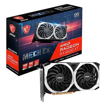 MSI Radeon RX 6600 XT MECH 2X 8G OC