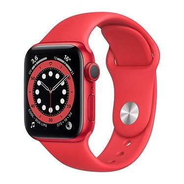 Apple Watch Series 6 GPS Aluminium PRODUCT(RED) Bracelet Sport 40 mm