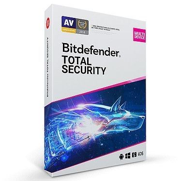 Bitdefender Total Security 2021 - Licence 10 postes 2 ans